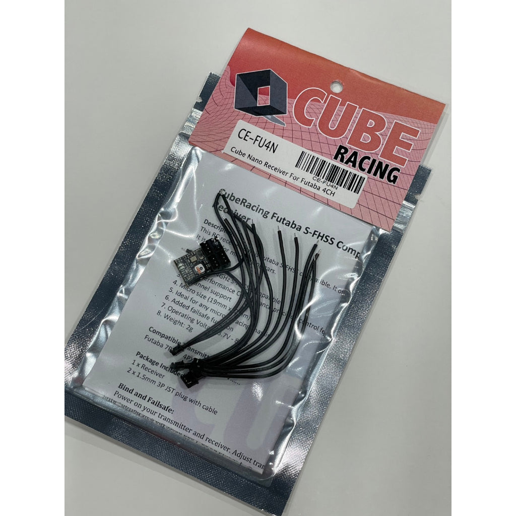 Cube racing CE-FU4N Cube Nano Receiver For Futaba 4CH