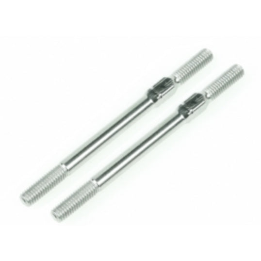 3Racing 64 Titanium 3mm Turnbuckle - 45mm (2 Pcs) 3RAC-TR345