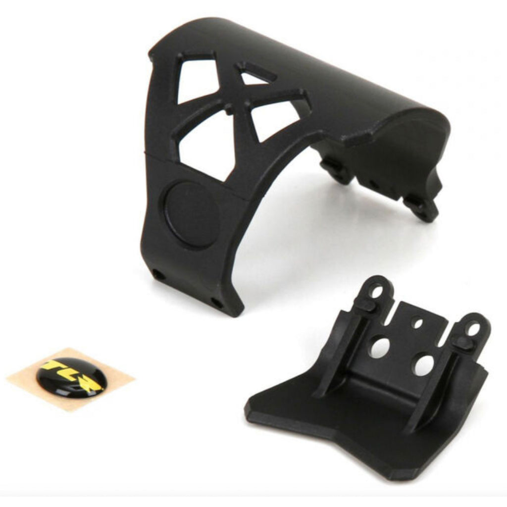 TLR Motor Guard & Rear Bumper: 22 TLR4158