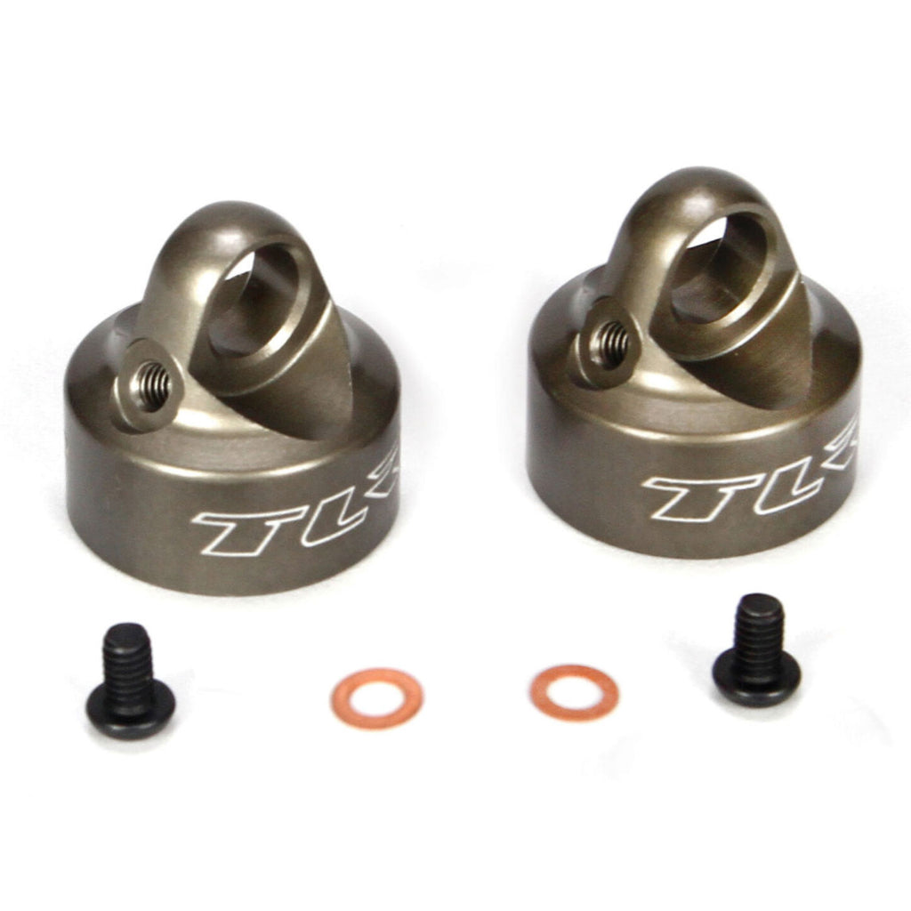 TLR Bleeder Shock Caps Alum (2): 22/22T/22-4 TLR5065