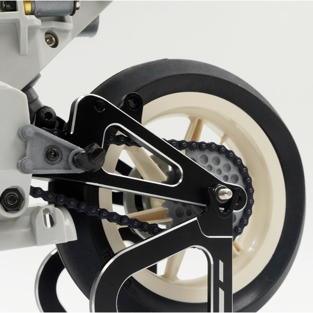 Yeah racing ALUMINUM REAR SWING ARM BLACK FOR KYOSHO 1/8 MOTORCYCLE KYMC-002BK