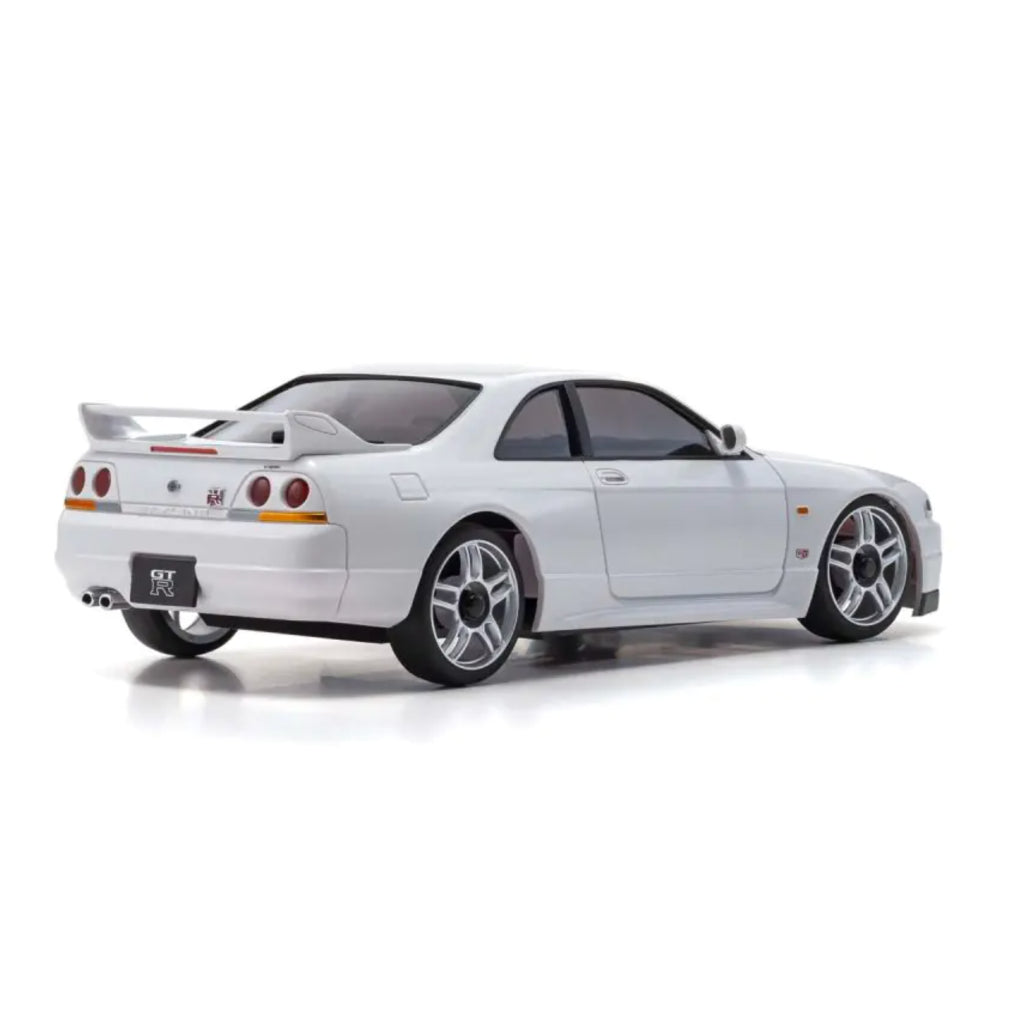 KYOSHO MINI-Z AWD NISSAN SKYLINE GT-R V.Spec (R33) with LED/Gyro unit White 32638WG-T