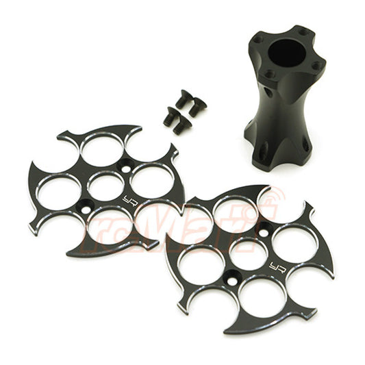 Yeah Racing YA-0524BK ALUMINUM DAMPER REFILLING HOLDER BLACK FOR 1/10 TOURING DRIFT ศูนย์ไทย