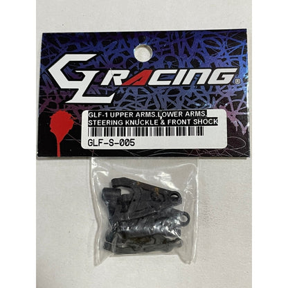 GL Racing GLF-S-005 GLF-1 UPPER ARMS,LOWER ARMS,STEERING KNUCKLE & FRONT SHOCK