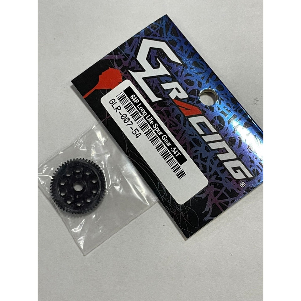 GL Racing GLR-007-54 64P LONGLIFE SPUR GEAR-54T
