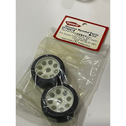 Kyosho EFTH001W Pre-Shaped Front Tire H38ﾟ(2pcs/FANTOM EP-4WD)