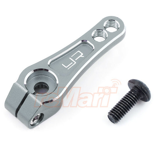 Yeah Racing 25T Aluminum Servo Arm Horn For Futaba Savox Power HD Blue Bird Gun Metal YA-0516GM