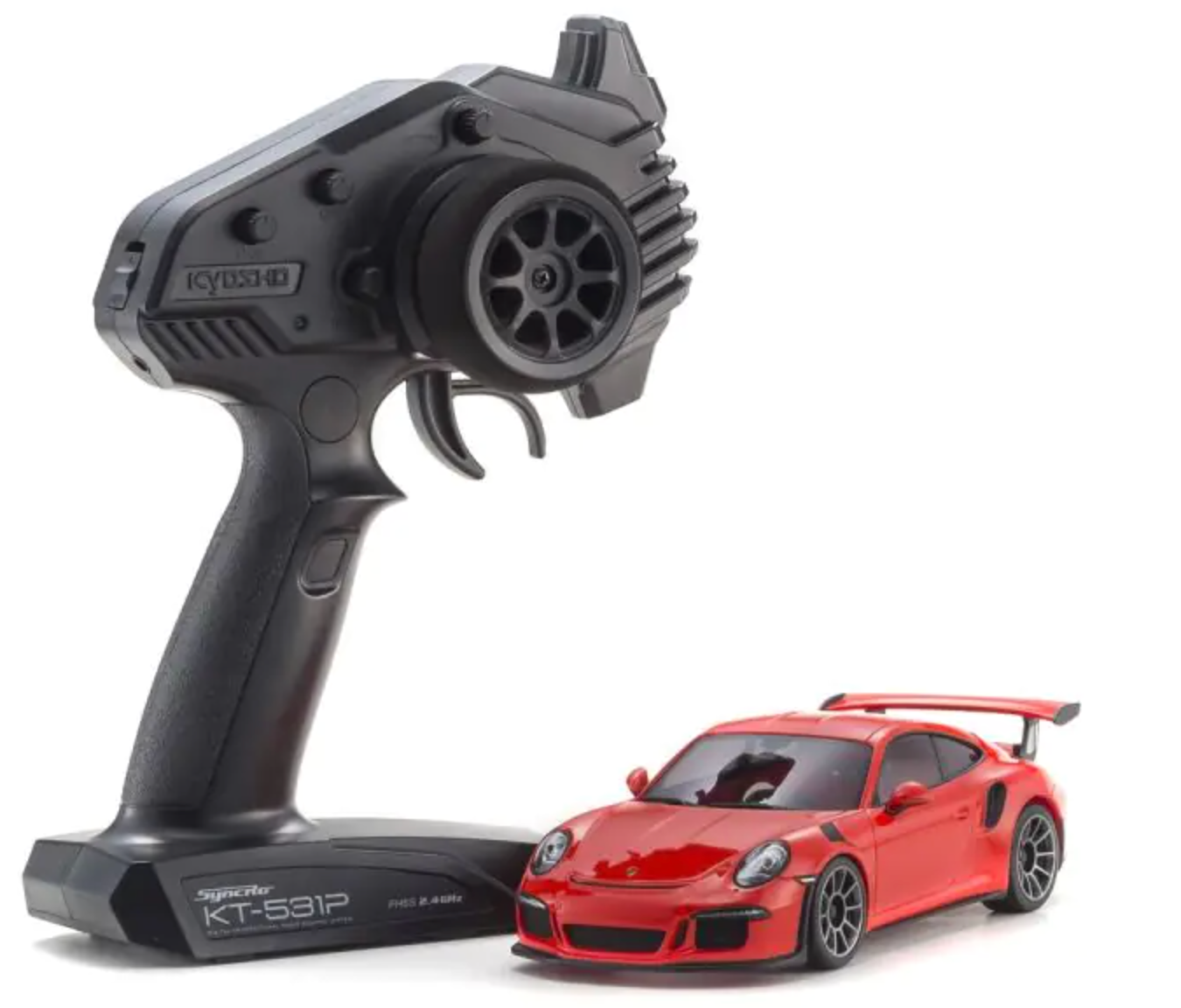 KYOSHO MINI-Z RWD MR-04 readyset Porsche 911 GT3 RS lavaorange 32358OR ศูนย์ไทย