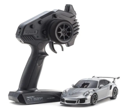 KYOSHO MINI-Z RWD MR-04 readyset Porsche 911 GT3 RS GT-silbermetallic 32358S ศูนย์ไทย