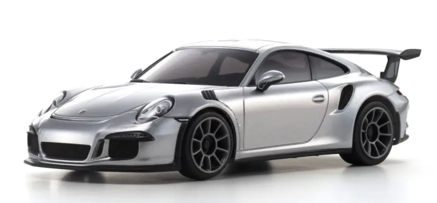 KYOSHO MINI-Z RWD MR-04 readyset Porsche 911 GT3 RS GT-silbermetallic 32358S ศูนย์ไทย