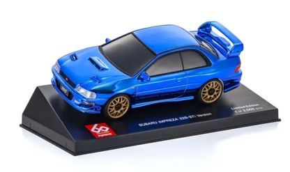 KYOSHO (Rare item) ASC SUBARU Impreza 22B-STi Version Chrome Blue Kyosho 60th Anniversary เฉพาะบอดี้ MZP457CBL