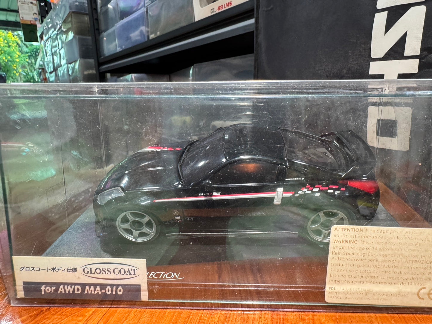 KYOSHO Rare item Mini-z Body NISSAN FAIRLADY Z NISMO S-tune Black เฉพาะบอดี้ MZX119BK