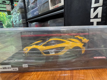 KYOSHO Rare item ASC MR03RWD McLaren P1™ GTR Yellow/Green เฉพาะบอดี้ MZP235YG