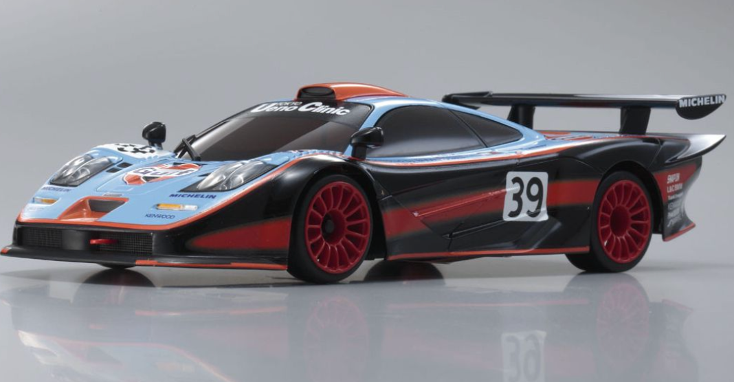 KYOSHO Rare item ASC McLaren F1 GTR No.39 Gulf Racing Le Mans 1997 เฉพาะบอดี้ MZP213GD