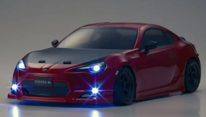 KYOSHO 1:10 Scale Radio Controlled Electric Powered 2WD FAZER D2 FZD2 Series readyset TOYOTA 86 GT Tuned Ver. Lightning Red 34502T1