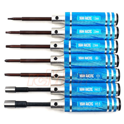 YeahRacing Mini Tools Set w/ Tool bag For RC CAR Blue YT-0136BU ศูนย์ไทย