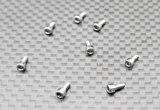 GL racing GTR Ultra Hard CNC screw set (for GTR) M1.6*4 GL-GTR-OP-025