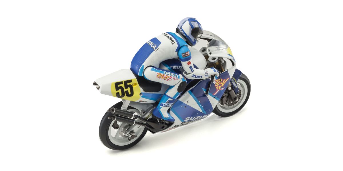 KYOSHO 1:8 Scale Radio Controlled Electric Powered Motorcycles Hanging On Racer Series S.R.T. SUZUKI RGV-Γ 1992 KIT 34935T1 ศูนย์ไทย
