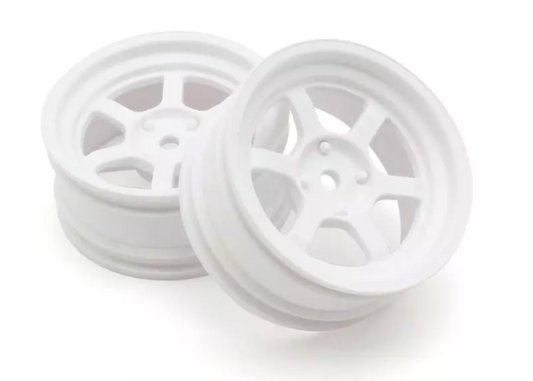 KYOSHO RAYS TE37V Wheel Offset 5mm(FZD2/White/2pcs) FAH709W ศูนย์ไทย