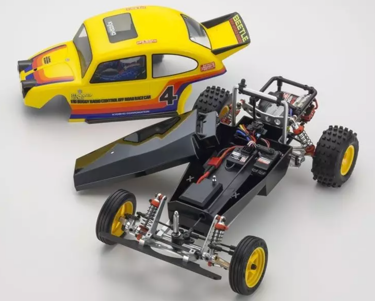KYOSHO 1:10 Scale Radio Controlled Electric Powered 2WD Racing Buggy Car BEETLE 2014 30614D ศูนย์ไทย