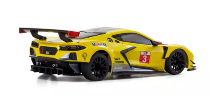 KYOSHO MINI-Z RWD MR-04 readyset CHEVROLET® CORVETTE® C8.R Yellow 32356Y ศูนย์ไทย