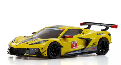 KYOSHO MINI-Z RWD MR-04 readyset CHEVROLET® CORVETTE® C8.R Yellow 32356Y ศูนย์ไทย