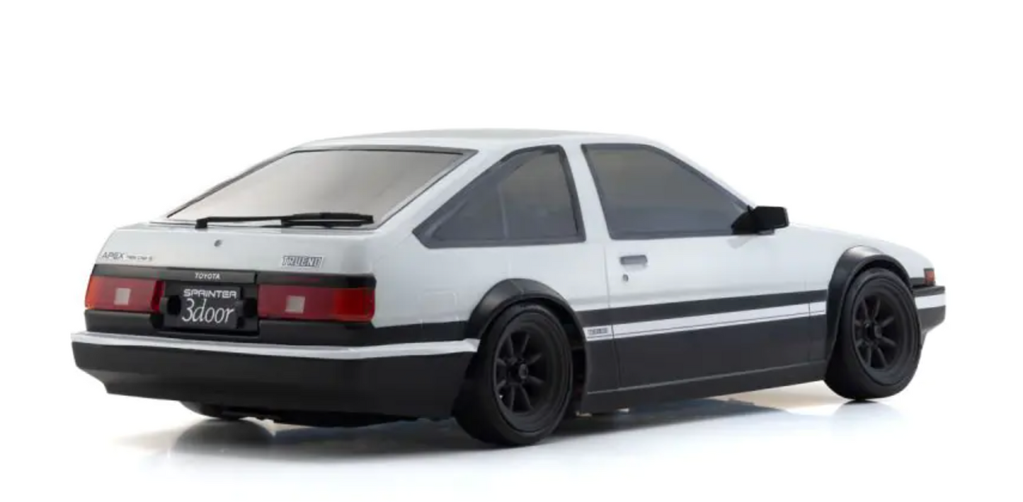 KYOSHO 1:10 Scale Radio Controlled Electric Powered 2WD FAZER D2 FZD2 Series readyset Toyota SPRINTER TRUENO AE86 White 34501T1 ศูนย์ไทย