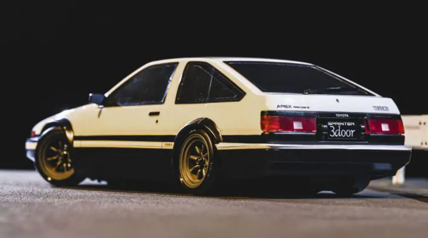 KYOSHO 1:10 Scale Radio Controlled Electric Powered 2WD FAZER D2 FZD2 Series readyset Toyota SPRINTER TRUENO AE86 White 34501T1 ศูนย์ไทย