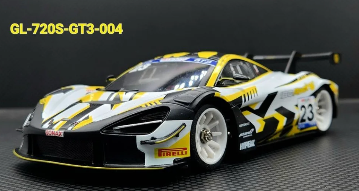 GL racing 1/28 GL 720S GT3 body-004 ( 23 ) *Wheel Base 102mm* GL-720S-GT3-00423