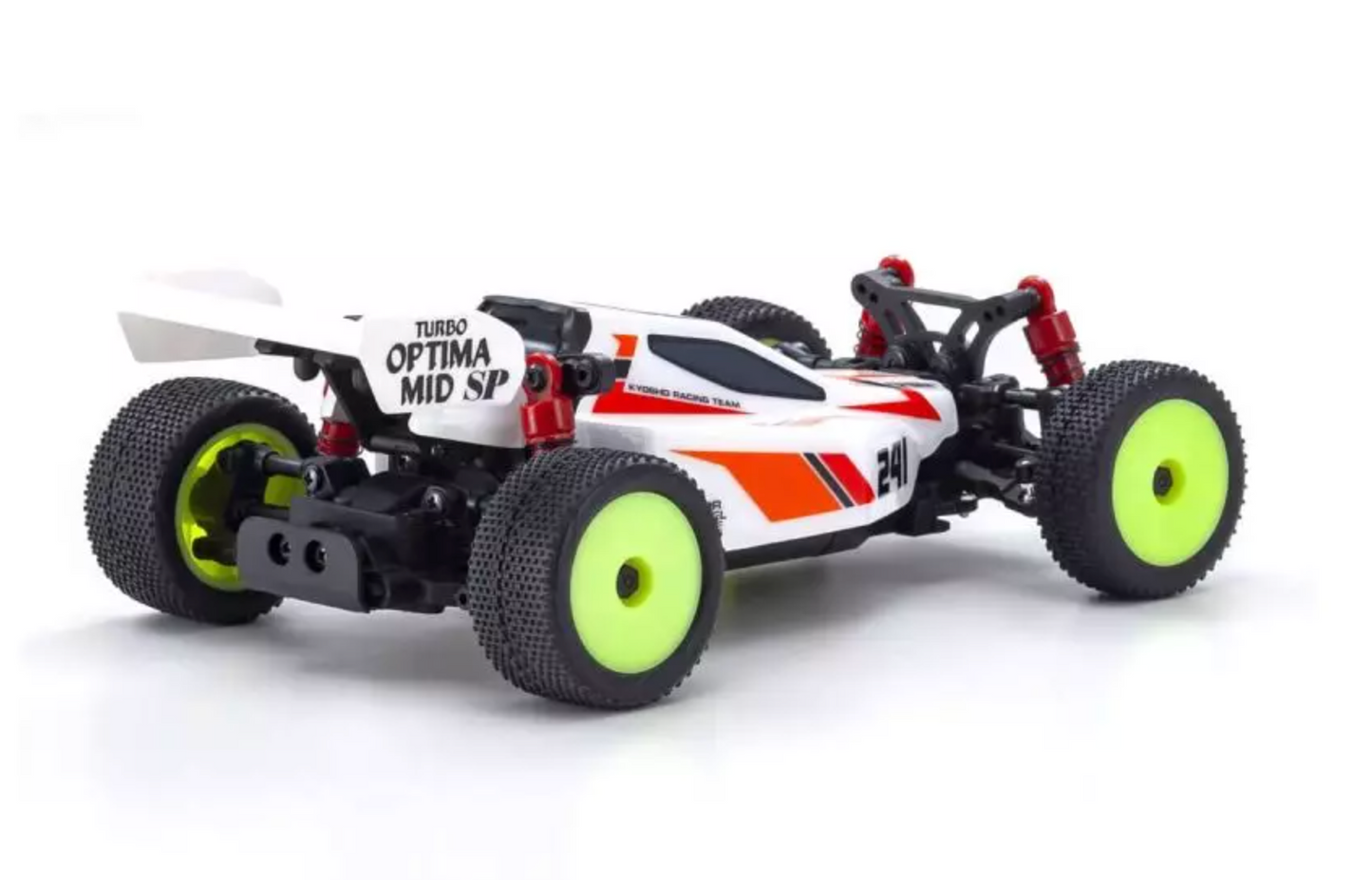 Kyosho MINI-Z Buggy Readyset TURBO OPTIMA Mid Special White 32096W ศูนย์ไทย
