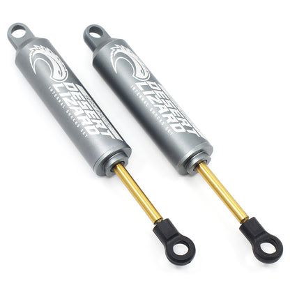 Yeah Racing 120mm Desert Lizard Two Stage Internal Spring Damper Pair Gun Metal For Crawler DDL-120GM ศูนย์ไทย
