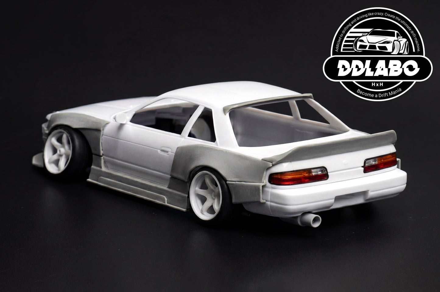 DDL-AR004 DDLABO Widebody kit V1 for MZN178 MINI-Z S13 Silvia ศูนย์ไทย