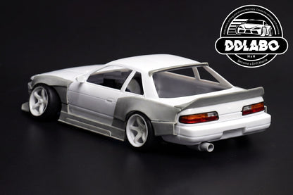 DDL-AR004 DDLABO Widebody kit V1 for MZN178 MINI-Z S13 Silvia ศูนย์ไทย