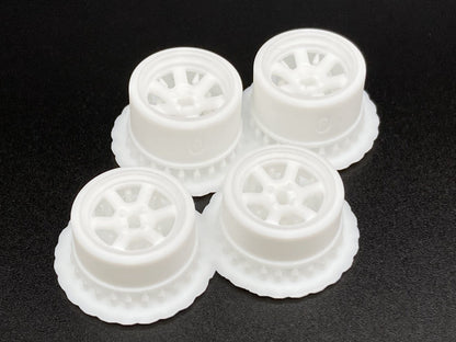 DDL-WR003W DDLABO 6Spoke wheel white – Small Diameter Rim (Narrow / Wide set) ศูนย์ไทย