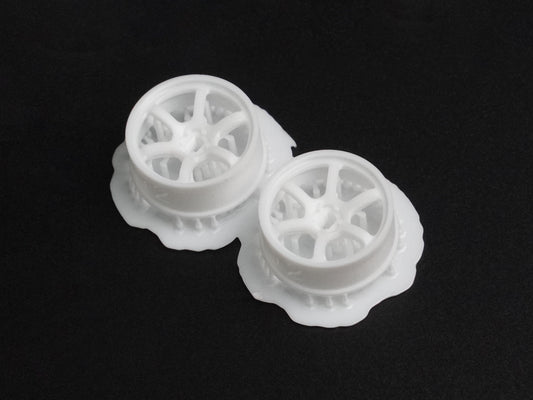 DDL-WR002W-N2 DDLABO 6Spoke wheel white – Narrow 2mm (2pcs) ศูนย์ไทย