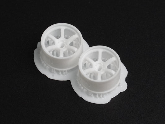 DDL-WR002W-W0 DDLABO 6Spoke wheel white – Wide 0mm (2pcs) ศูนย์ไทย