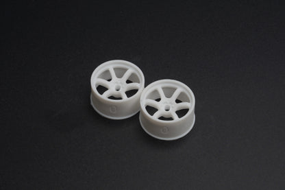 DDL-WR002W-W0 DDLABO 6Spoke wheel white – Wide 0mm (2pcs) ศูนย์ไทย