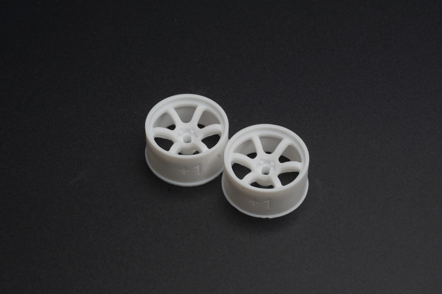 DDL-WR002W-W1 DDLABO 6Spoke wheel white – Wide 1mm (2pcs) ศูนย์ไทย