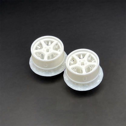DDL-WR001W-N0 DDLABO 5Spoke wheel white – Narrow 0mm (2pcs) ศูนย์ไทย