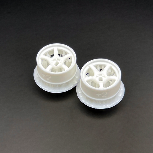 DDL-WR001W-N2 DDLABO 5Spoke wheel white – Narrow 2mm (2pcs) ศูนย์ไทย