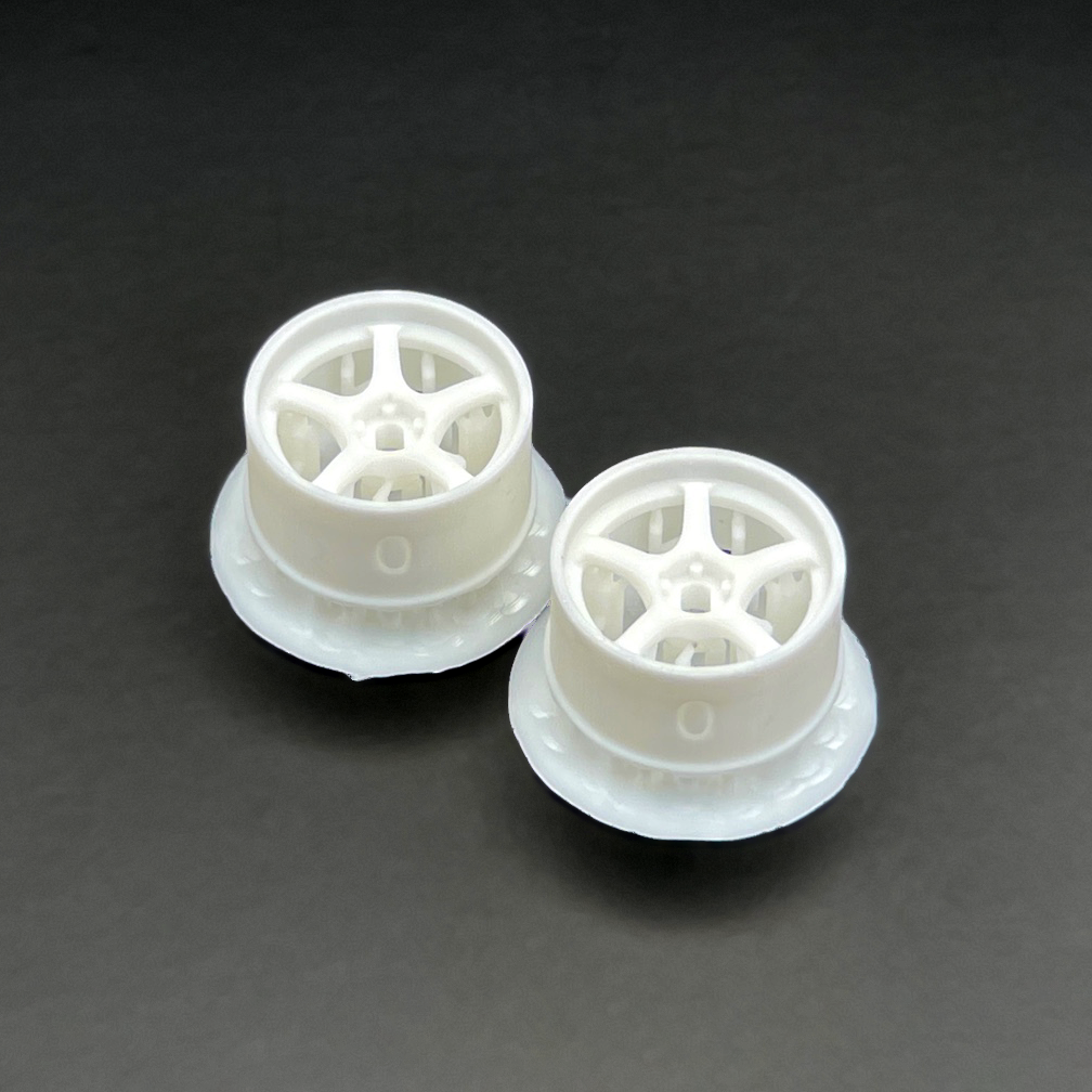 DDL-WR001W-W0 DDLABO 5Spoke wheel white – Wide 0mm (2pcs) ศูนย์ไทย