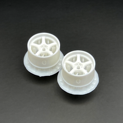 DDL-WR001W-W0 DDLABO 5Spoke wheel white – Wide 0mm (2pcs) ศูนย์ไทย