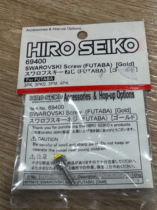 HIRO SEIKO SWAROVSKI Screw (FUTABA) (Gold) 69400 (rare item)