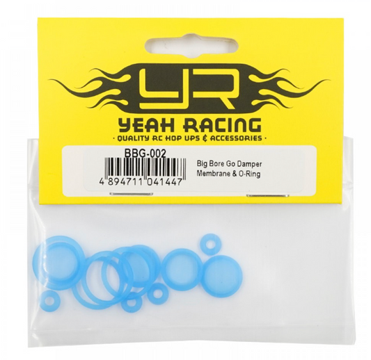 Yeah Racing Big Bore Go Damper Membrane & O-Ring BBG-002