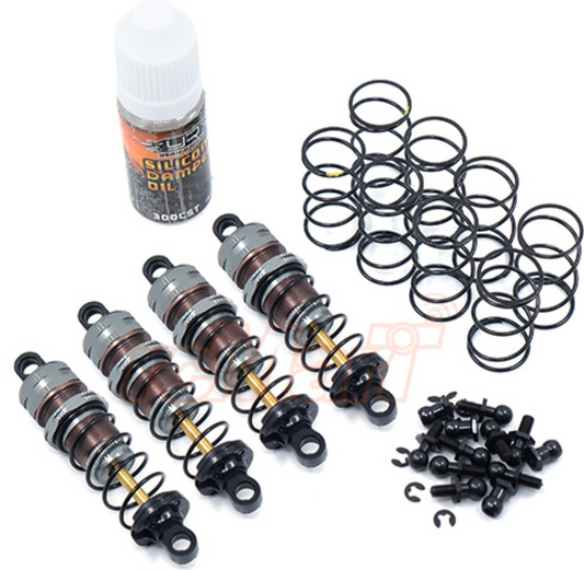 Yeah Racing Shock-Gear 60mm Damper Set For 1/10 RC Off Road Car Tamiya GF01 WR02 Kyosho Beetle DSG-0060GM