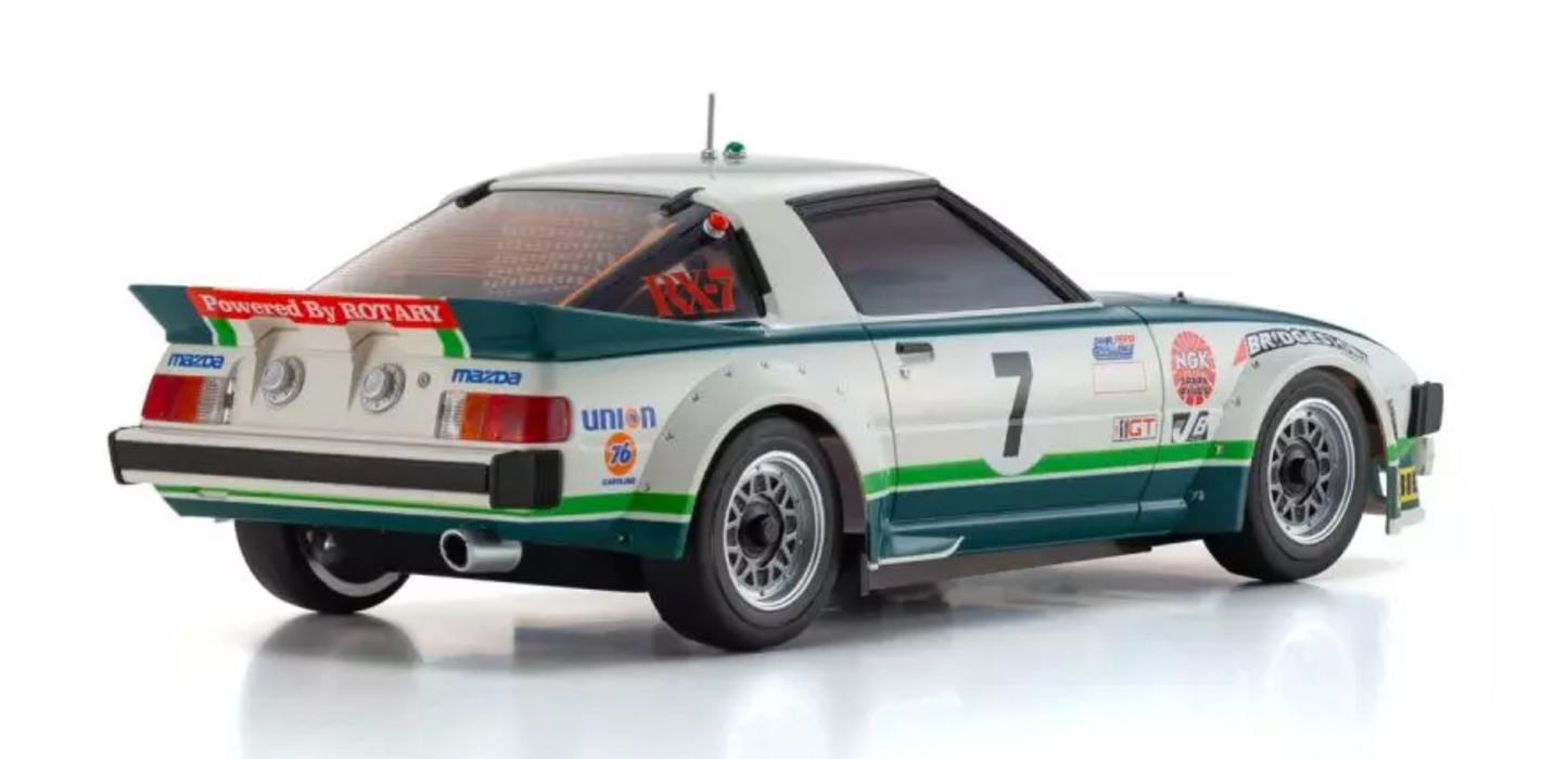 KYOSHO MINI-Z RWD MR-04 readyset MAZDA SAVANNA RX-7 (SA22C) "1979 DAYTONA GTU CLASS WINNER No.7" 32365GR ศูนย์ไทย