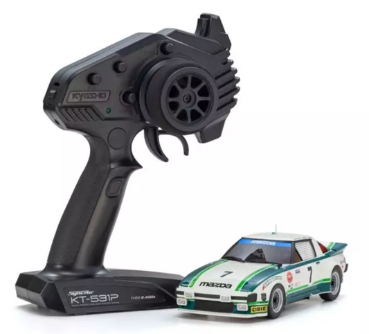 KYOSHO MINI-Z RWD MR-04 readyset MAZDA SAVANNA RX-7 (SA22C) "1979 DAYTONA GTU CLASS WINNER No.7" 32365GR ศูนย์ไทย
