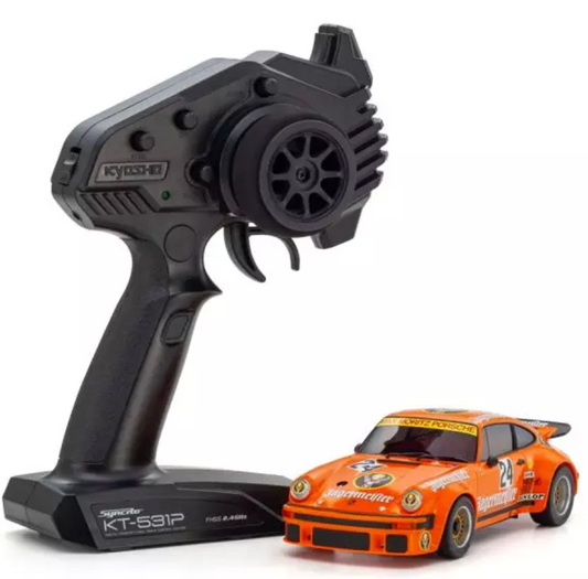 KYOSHO MINI-Z RWD MR-04 readyset Porsche 934 RSR Turbo 1976 Jagermeister #24 32368EM ศูนย์ไทย