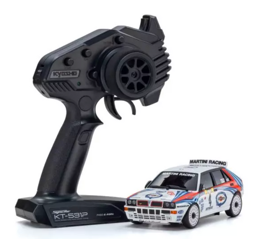 KYOSHO MINI-Z AWD LANCIA DELTA No.4 1992 Monte Carlo Rally Winner 32655MC ศูนย์ไทย