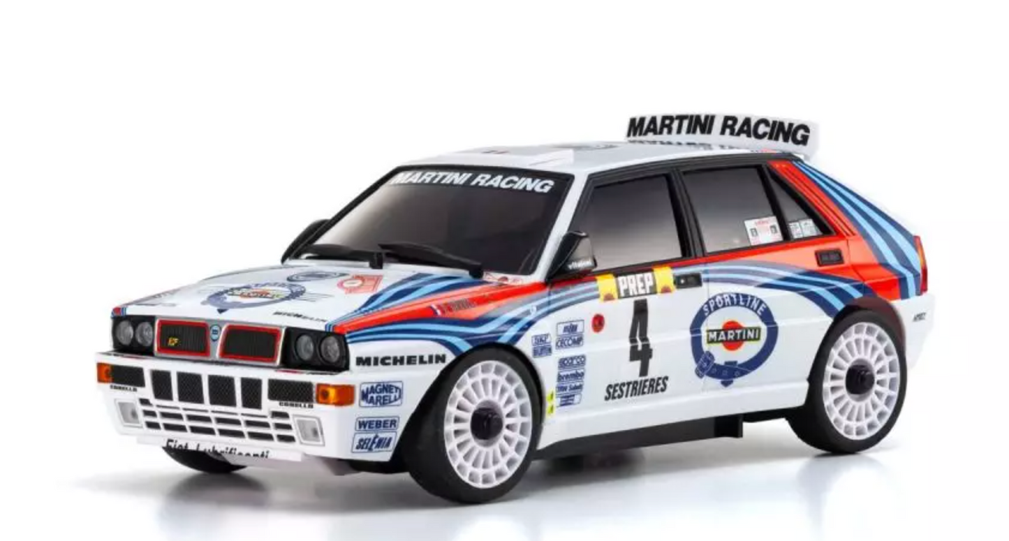 KYOSHO MINI-Z AWD LANCIA DELTA No.4 1992 Monte Carlo Rally Winner 32655MC ศูนย์ไทย